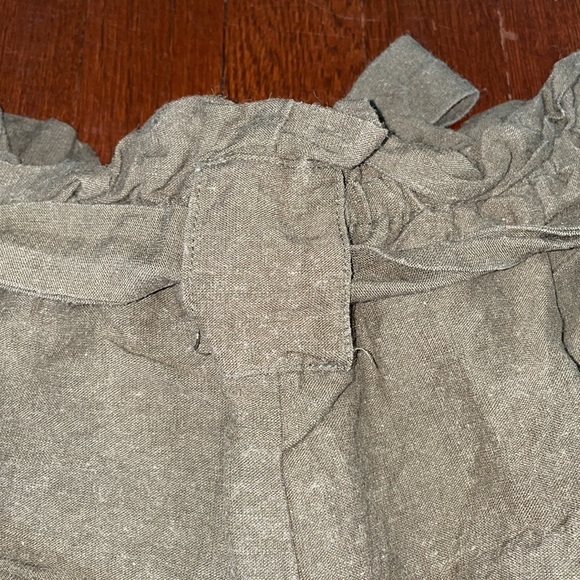 Women's Tobi Joelle Paperbag Waist Tie Belt Shorts XL - Picture 9 of 16